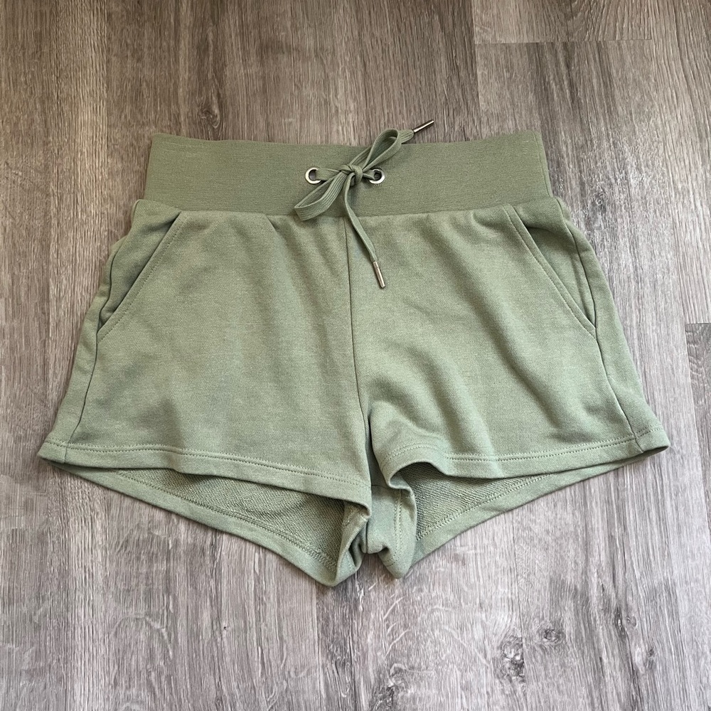 Sage Green Booty Shorts NWoT (XS)